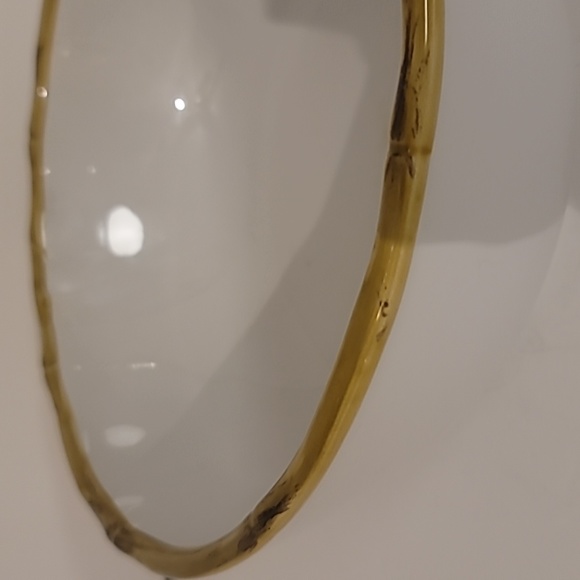 Global Design Collection Ceramic Bowl With Ceramic Bamboo Trim - Picture 2 of 4